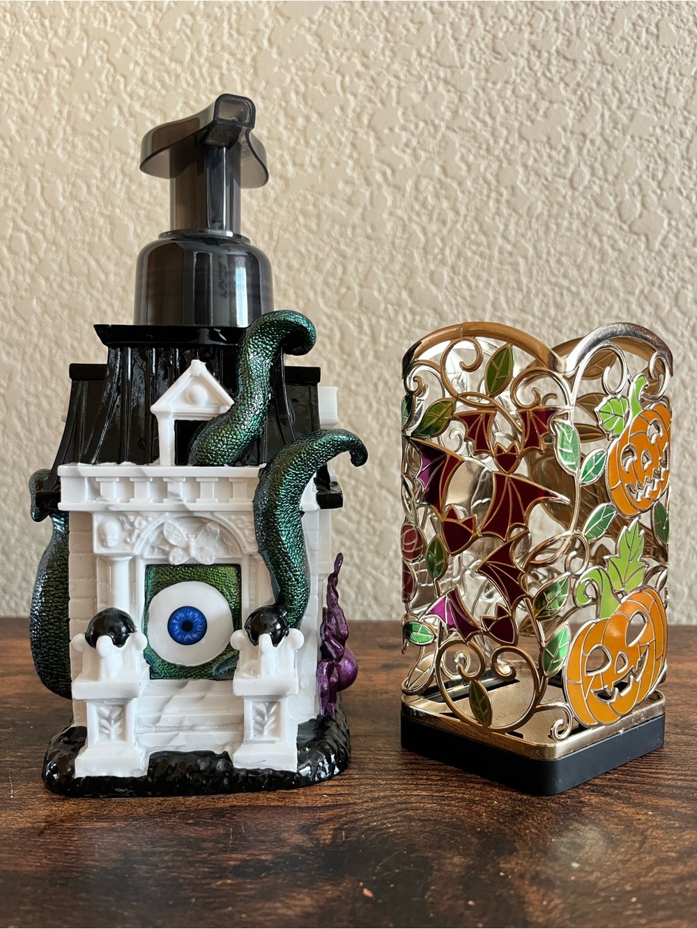 Bath & Body Works spooky Halloween soap dispensers